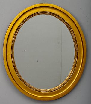 SPEGEL / RAM, gustaviansk stil, 1900-tal.