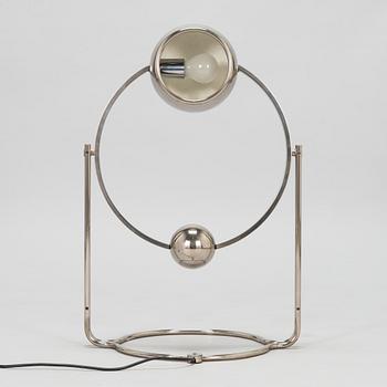 Pierre Soulié, bordslampa, "Lamp balancé", modell 10432 för Verre Lumière Frankrike 1970-tal.