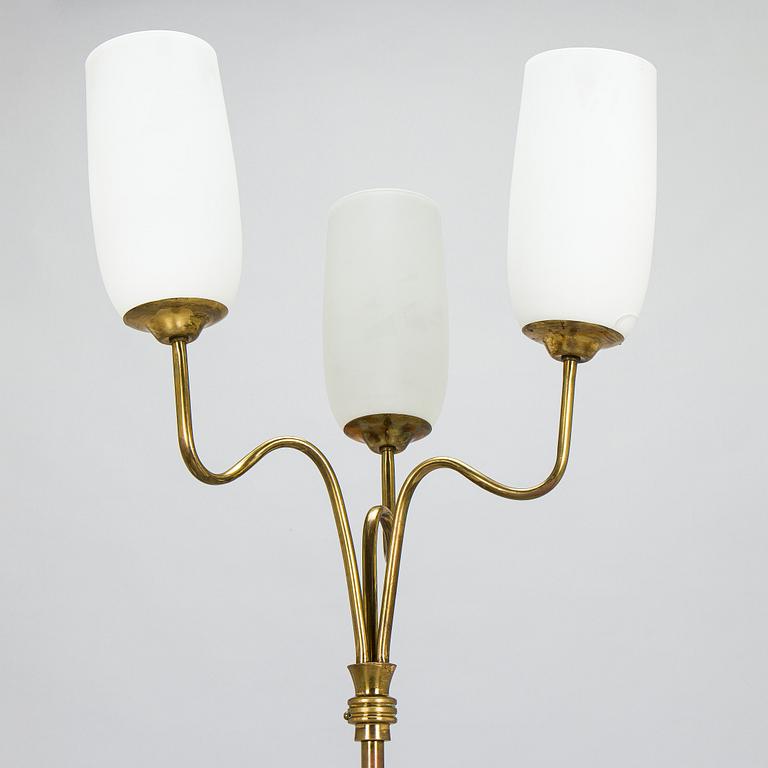 Floor lamp, mid-20th century.