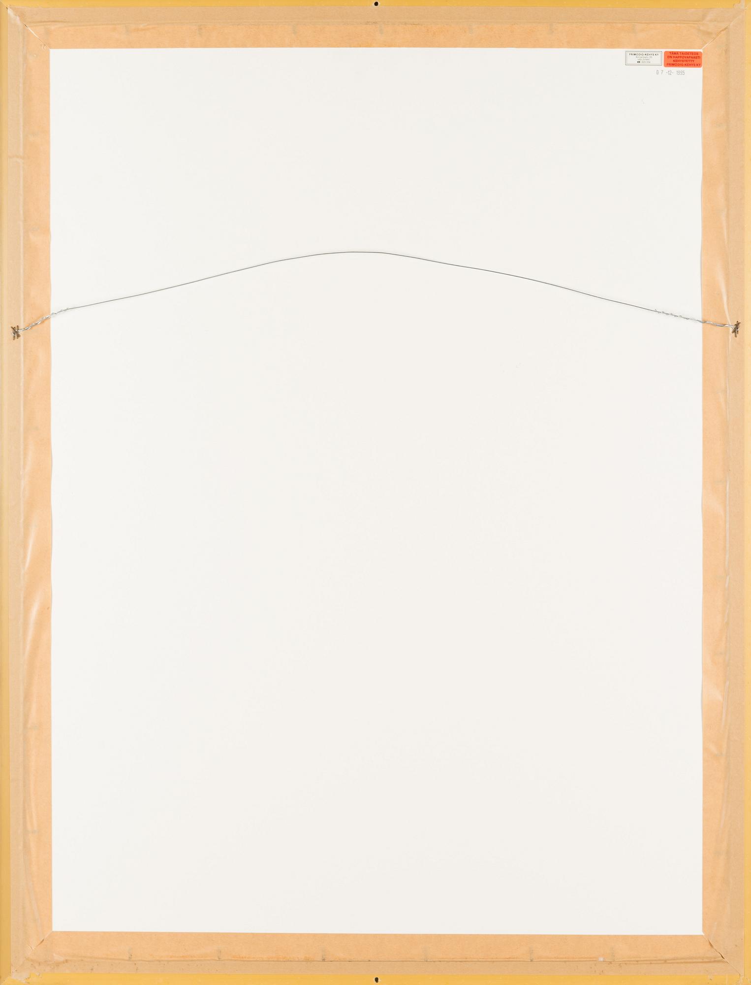 Juhani Linnovaara, serigrafi och litografi, signerad och numrerad 78/90.