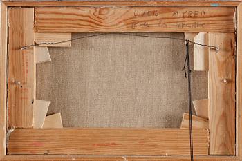 STIG MORIN, olja på duk, signerad.