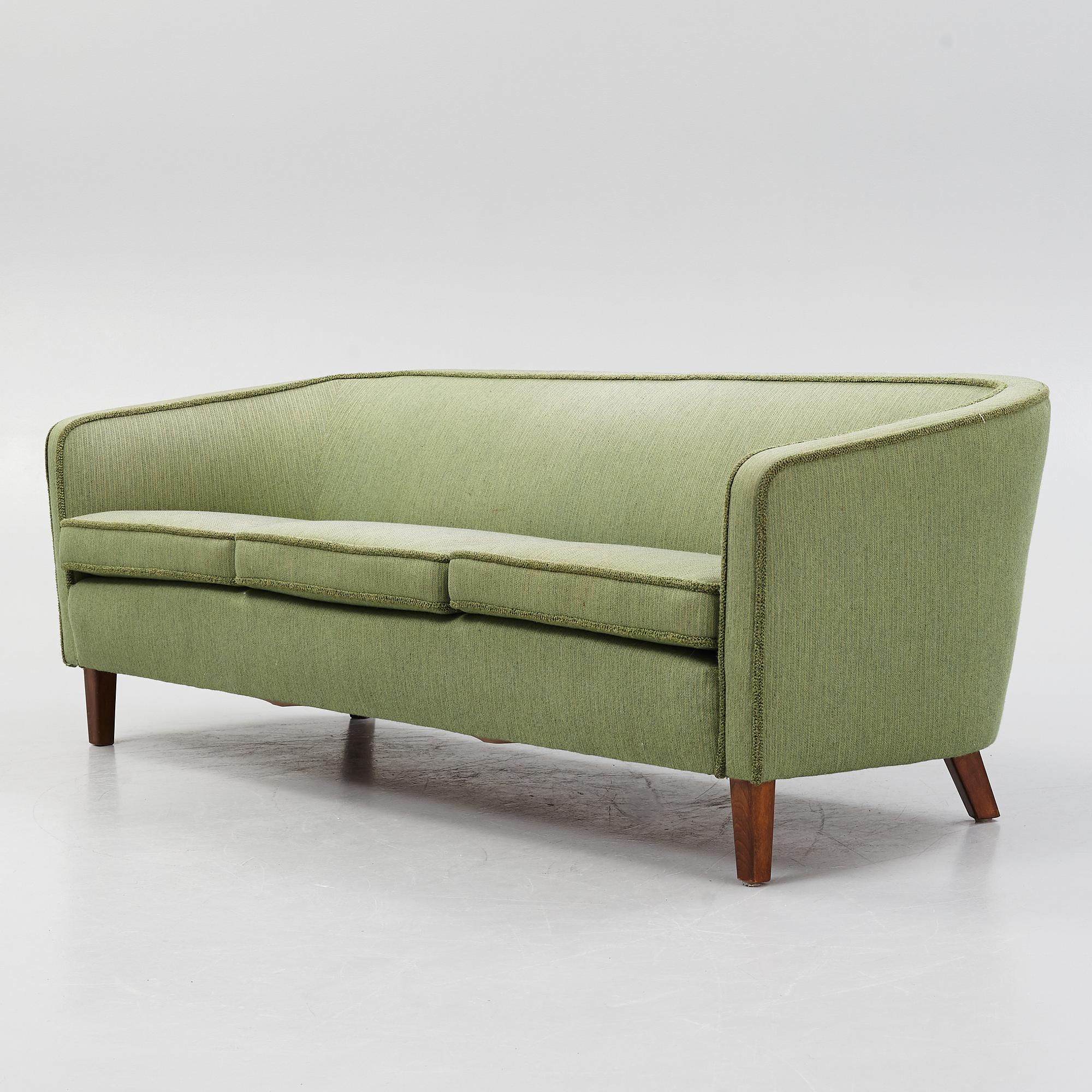 Sofa, mid-20th century.