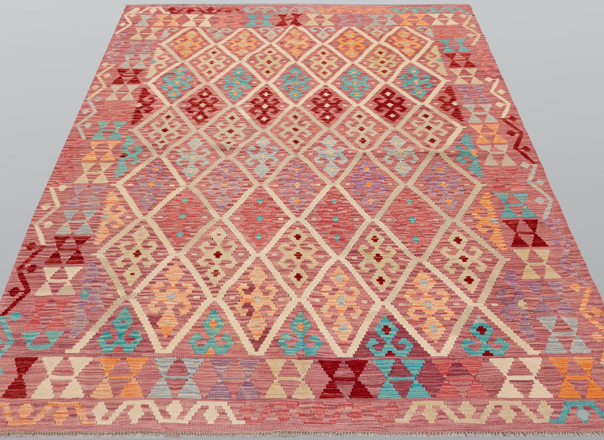 A Kelim carpet, c. 240 x 175 cm.