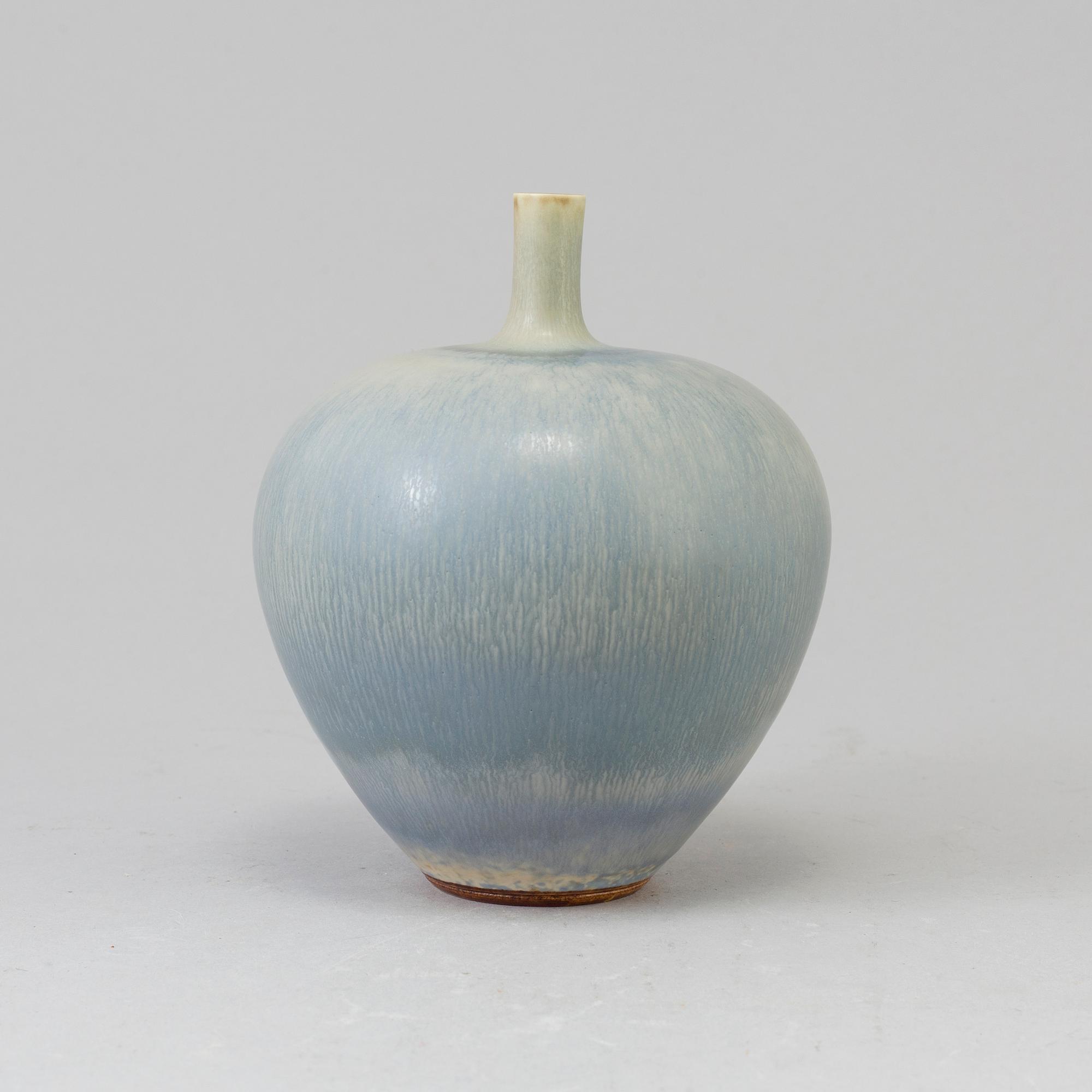 BERNDT FRIBERG, vas, stengods, Gustavsberg studio, signerad, 1969.