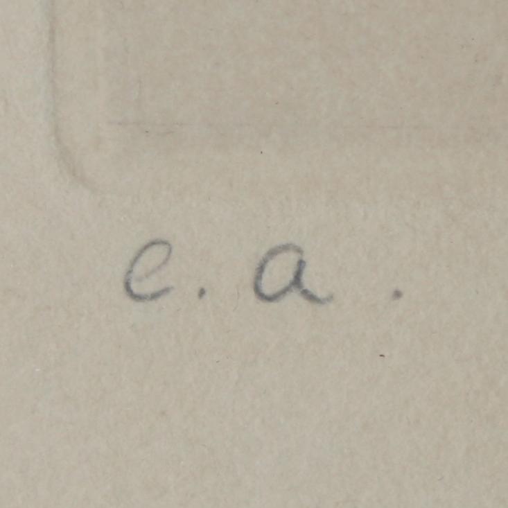 PAUL LEMAGNY, etsning, osign.