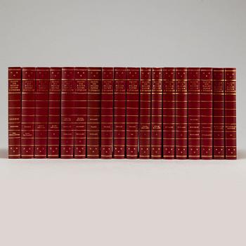 BÖCKER, 18 vol, "Svenska slott och herresäten".