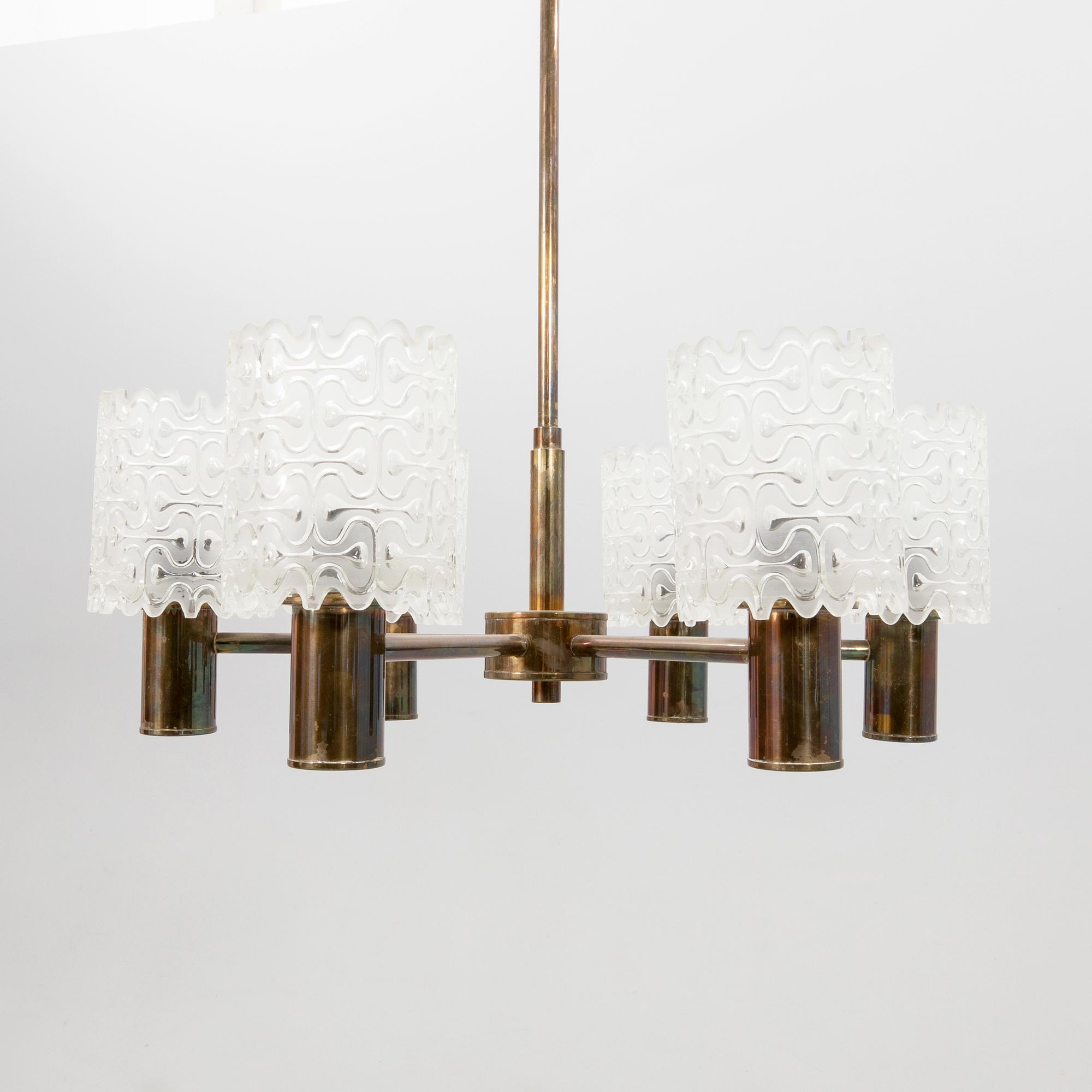 Taklampa, Tyskland, 1900-talets andra hälft.