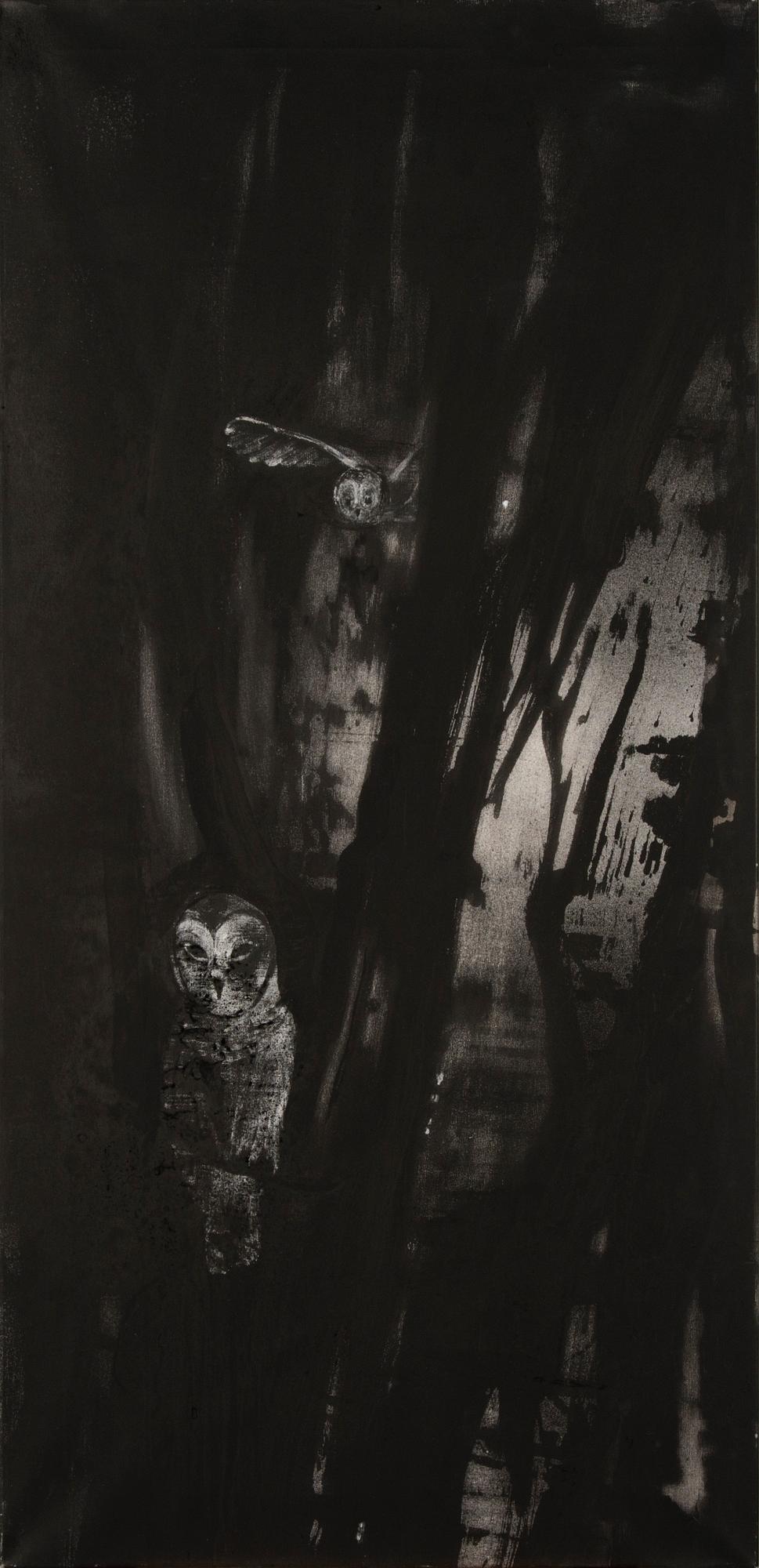 ANNE TOMPURI, "LANDSCAPE (OWLS)".