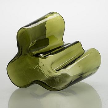 Alvar Aalto, a 1950s glass vase, model 3030, signed Alvar Aalto 3030.