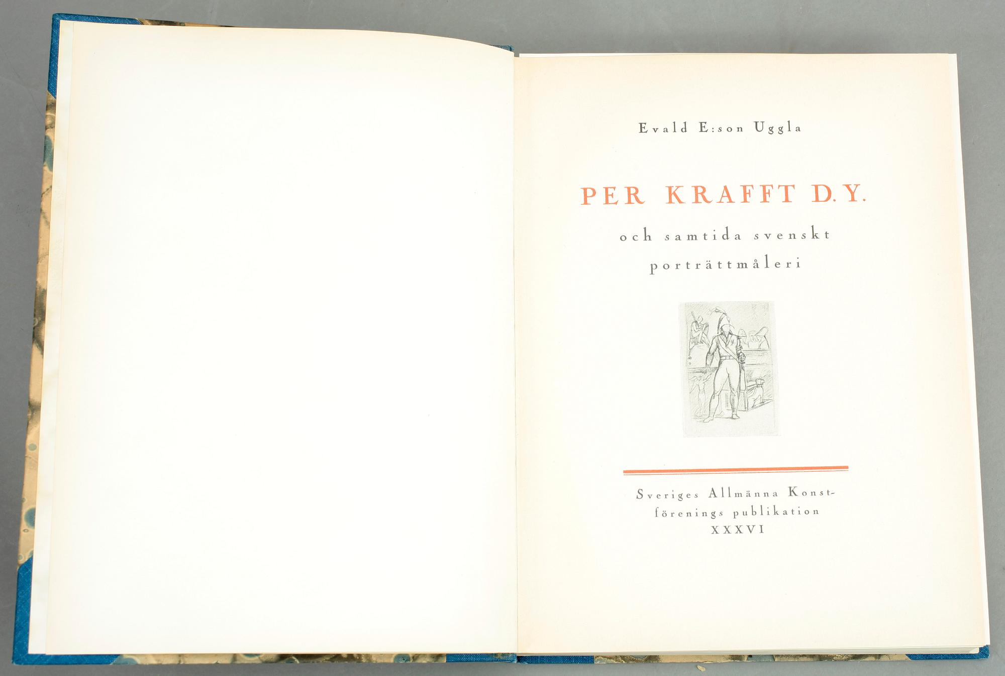 BÖCKER, 59 stycken, främst Sveriges Allmänna Konstförenings publikation.