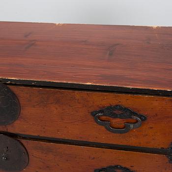 A Corean chest of drawers, mid-20th century.