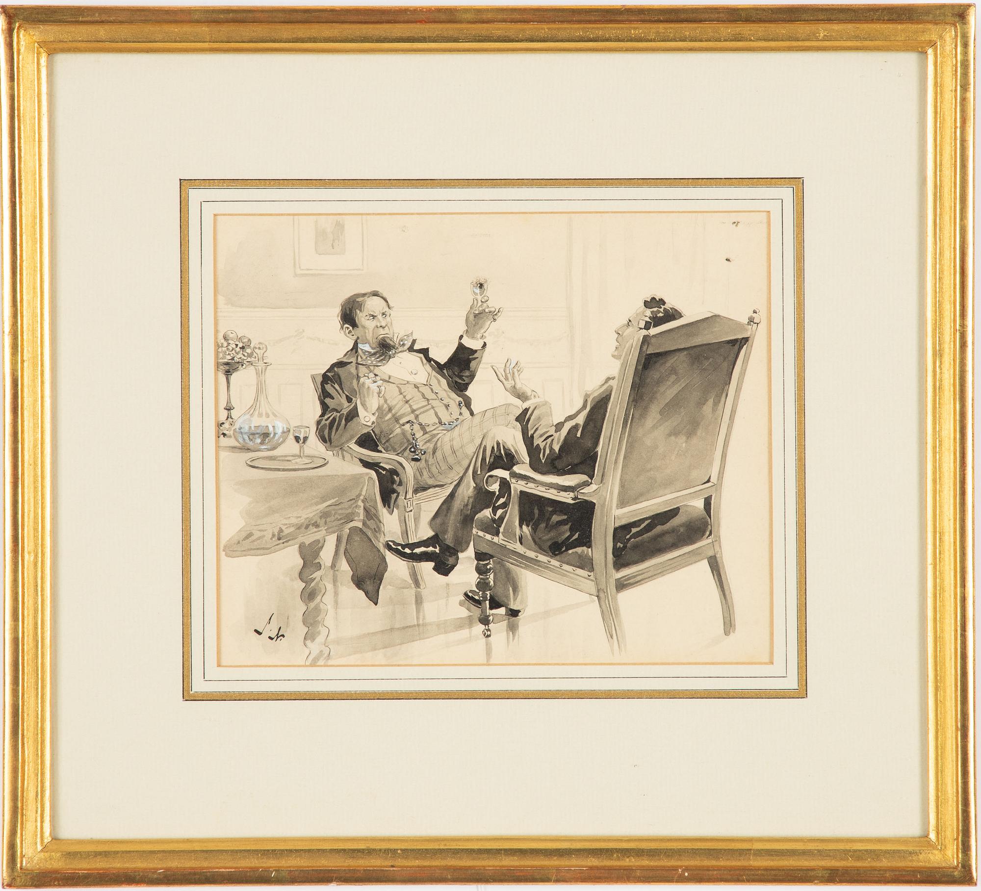 Jenny Nyström, Samtalande män.