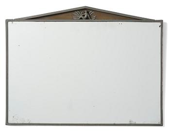 219. Nils Fougstedt, spegel, Swedish Grace, modell "137", tenn, Firma Svenskt Tenn, Stockholm, 1926.