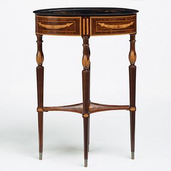BORD, av Georg Haupt (mästare i Stockholm 1770-1784), ej signerat, Gustavianskt.