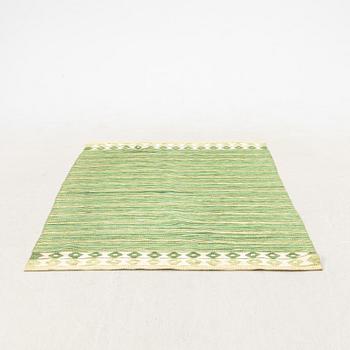 Matta dubbelsidig 1900-talets mitt ca 236x156 cm.