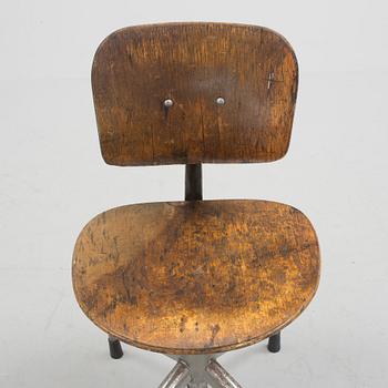 ARBETSSTOL, industri, Lindqvist kontorsmöbler, 1900-tal mitt.