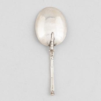 A 18th/19th Century silver spoon.