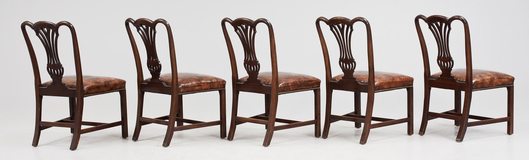 STOLAR 10st samt KARMSTOLAR 2st, Bevan Funnell, 1900-talets slut.