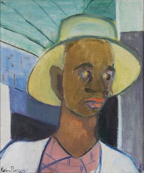 Karin Parrow, oil on canvas, signed.