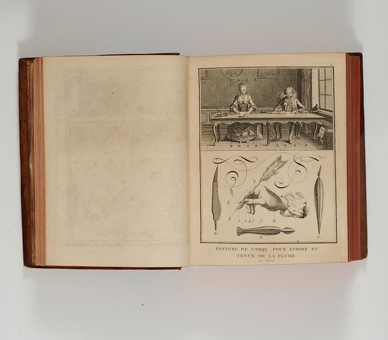 KUNG GUSTAF III (1746-1792), Encyclopedie ou dictionnaire universel...connoissances humaines. Planches, M. de Felice.