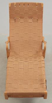 A Bruno Mathsson lounge chair, Firma Karl Mathsson, Värnamo, Sweden 1950's.