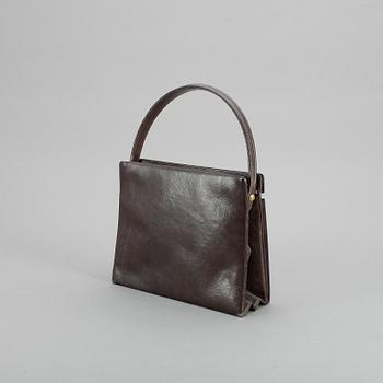 HANDVÄSKA, "Pigskin Writing Travel Handbag", Gucci, sent 1980-tal.