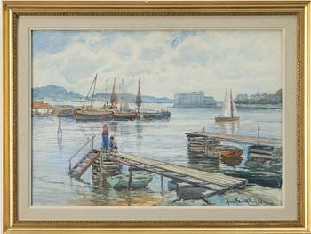 Anna Gardell-Ericson, The Harbour, Marstrand.