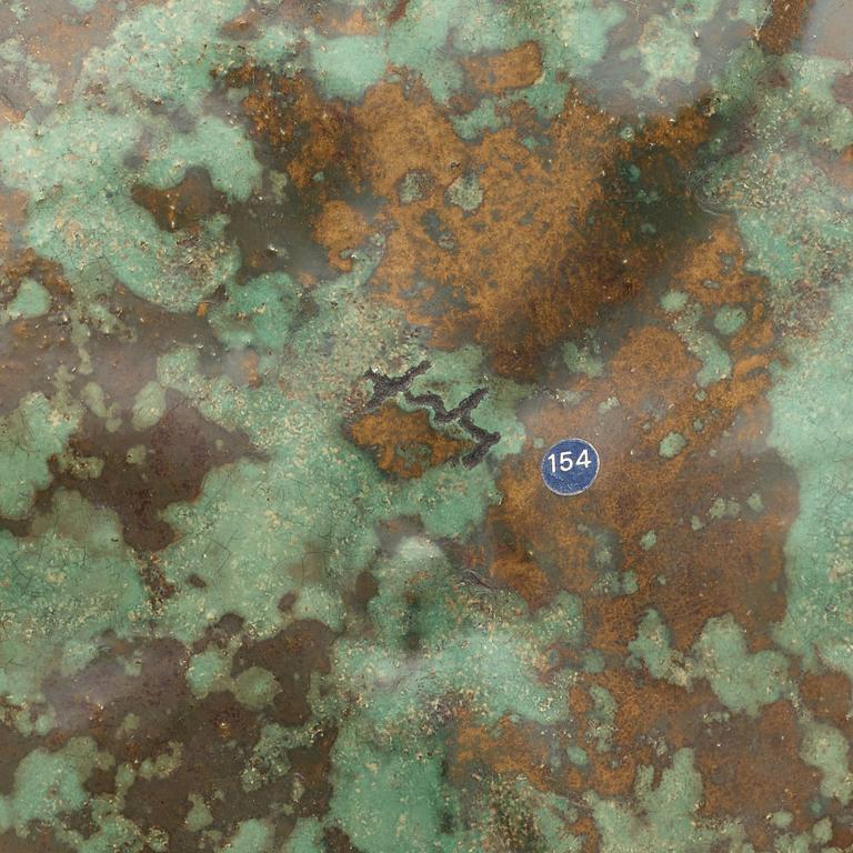 A Hans Hedberg faience pumpkin, Biot France.