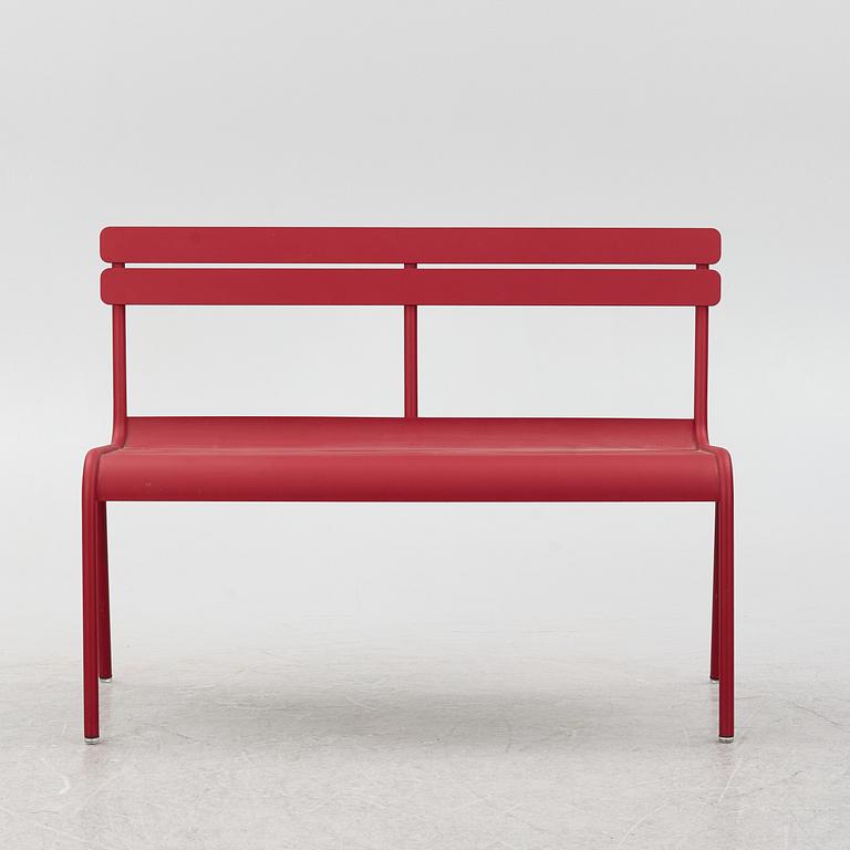 Frédéric Sofia, trädgårdssoffa, "Luxembourg", Fermob, 2000-tal.