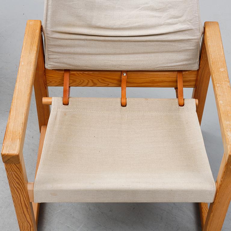 Karin Mobring, a pair of 'Diana' armchairs for Ikea.