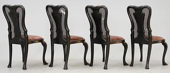STOLAR, 4st, Queen Anne-stil, 1900-talets mitt.