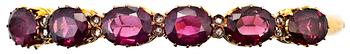 411. GARNET BRACELET.