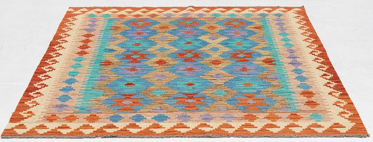 Rug, kilim, 196 x 150 cm.