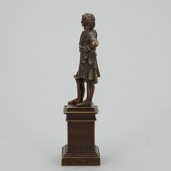 SKULPTUR, brons, Ryssland 1800-talets slut, Peter den Store.