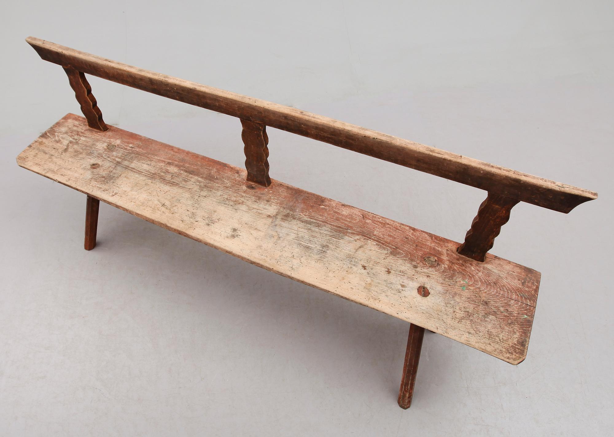 BÄNK, allmoge, 1800-talets första hälft.