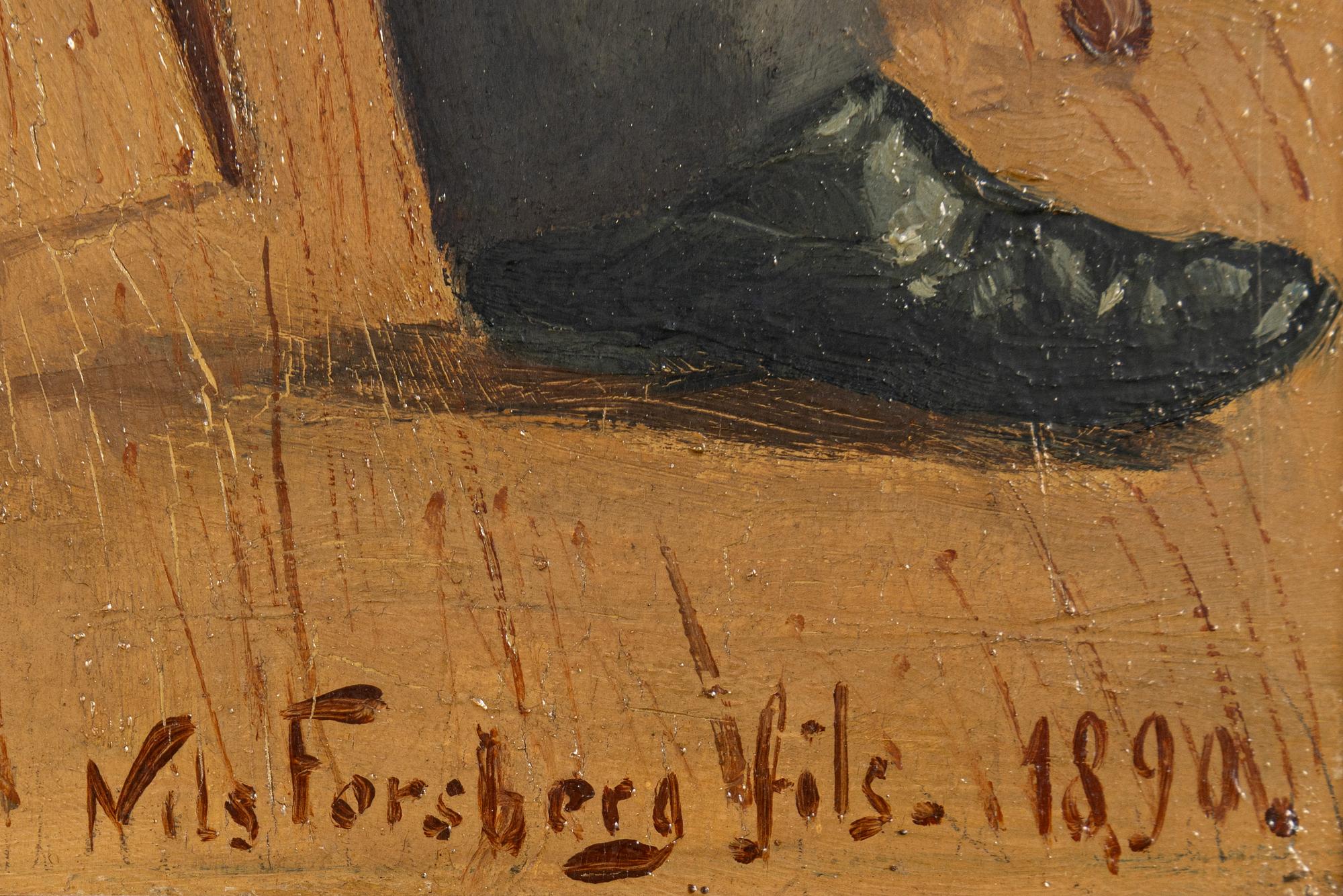 Nils Forsberg d y, Cellisten.