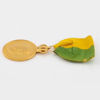 A Swedish gold medal, Kungliga Patriotiska Sällskapet 1951.