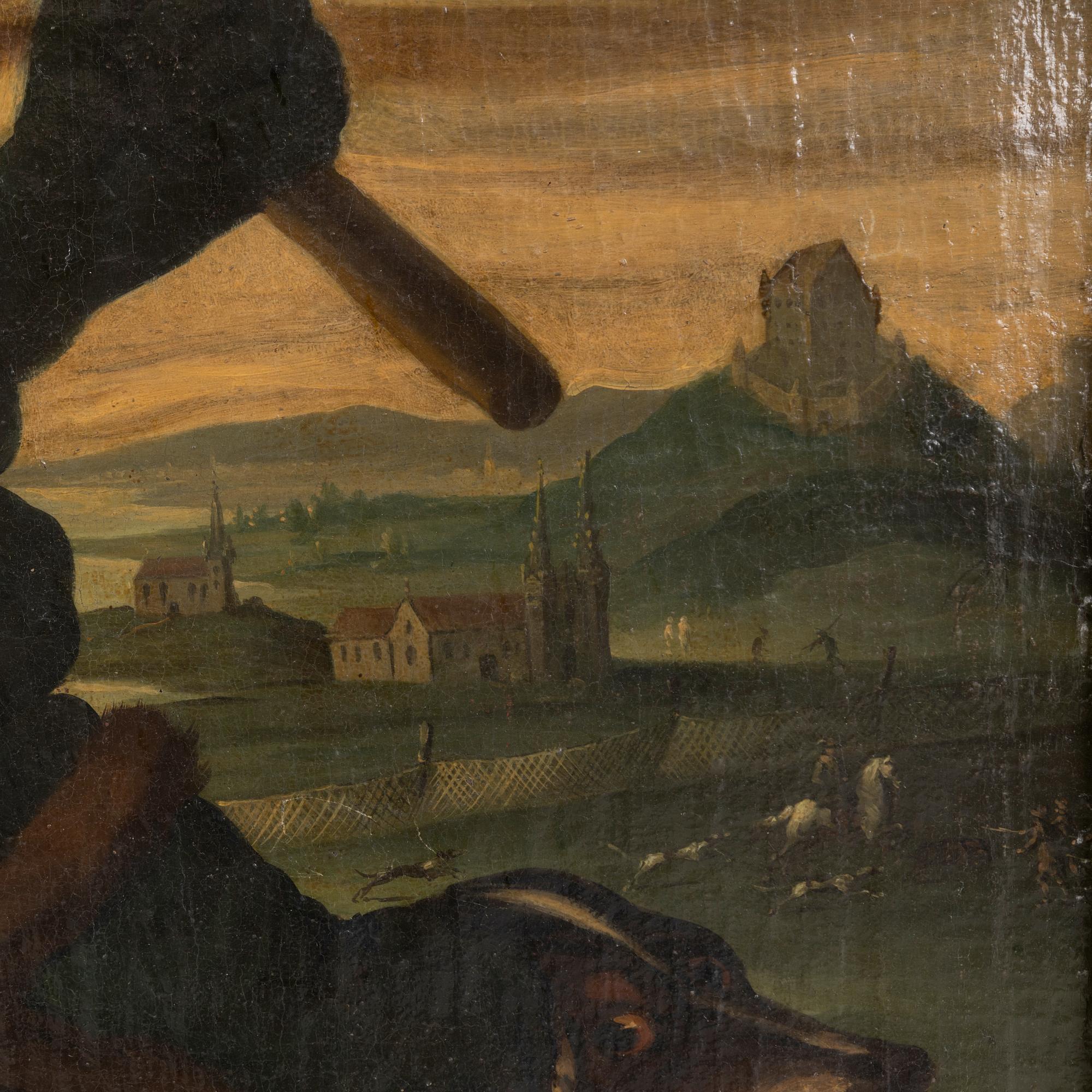 Joachim von Sandrart I, copy after, Small Game Hunting ("Der November").