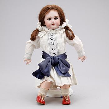 FLICKDOCKA. Biskvi. Tete Jumeau 8, Frankrike. 1800-talets slut.