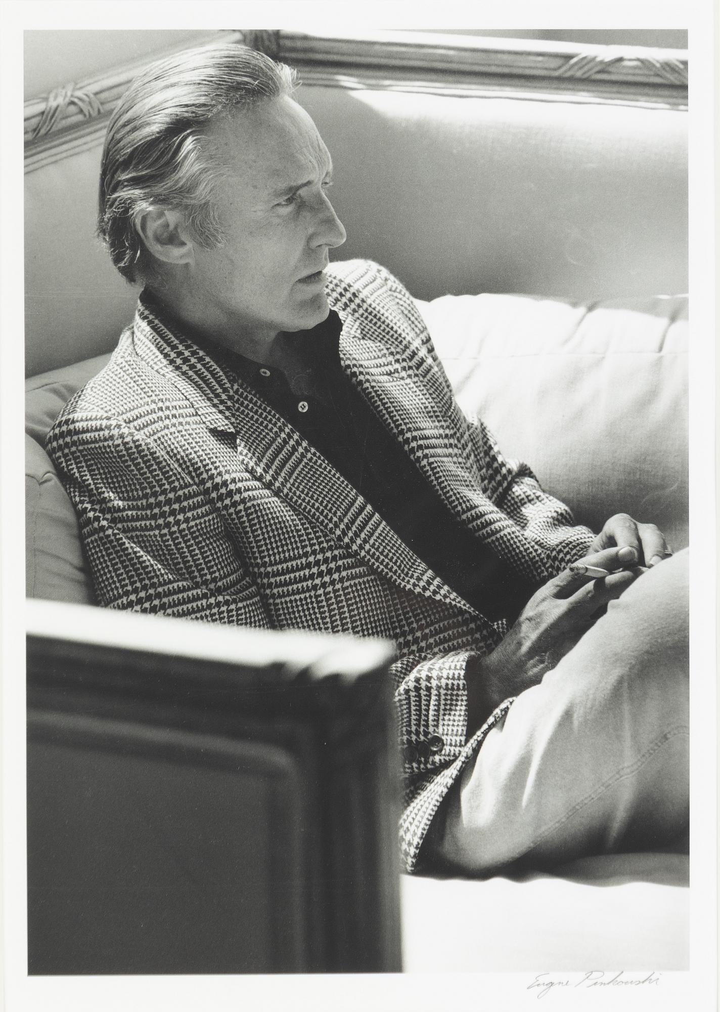 Eugene Pinkowski, "Dennis Hopper at Home in Venice Beach" ca 1985.