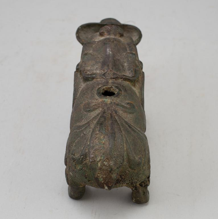 A archaistic bronze vessel, south east asia, 20th Century.