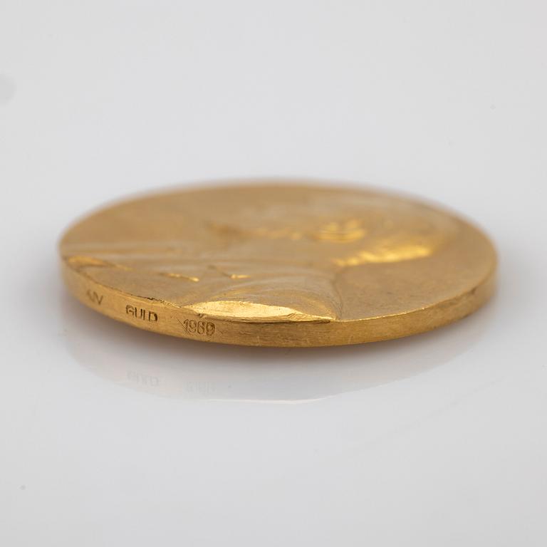 Medalj, 23k, 1969.
