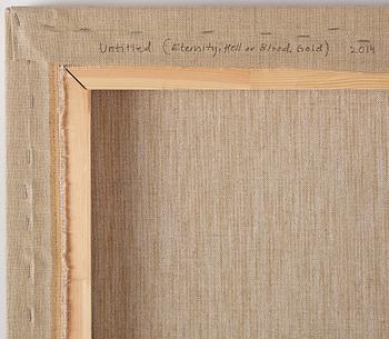 Elisabeth Frieberg, "Untitled (Eternity, Hell or Blood, Gold)".
