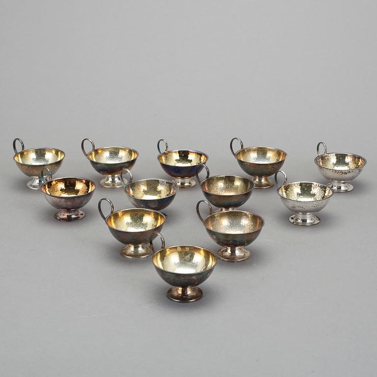 PUNSCHKOPPAR, 12 st, mestadels, Ceson, Göteborg, 1900-talets mitt. Vikt ca 370 gram.