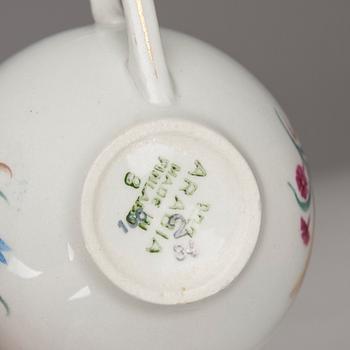 KAFFESERVIS FÖR BARN, 5 delar, porslin, Arabia, 1949-64.