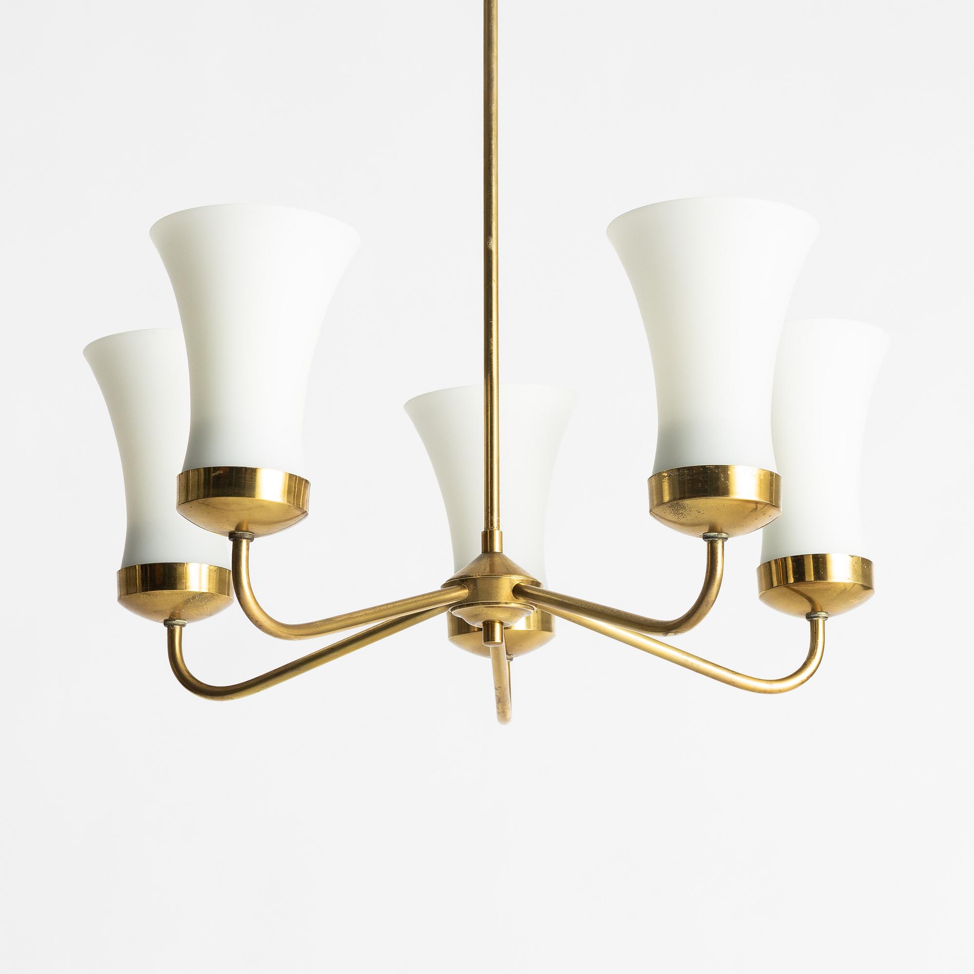 a ceiling lamp, 1950s.