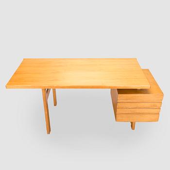 Olavi Hänninen, skrivbord "Paletti", HMN Huonekalu Mikko Nupponen, Lahtis, Finland, 1960-tal.