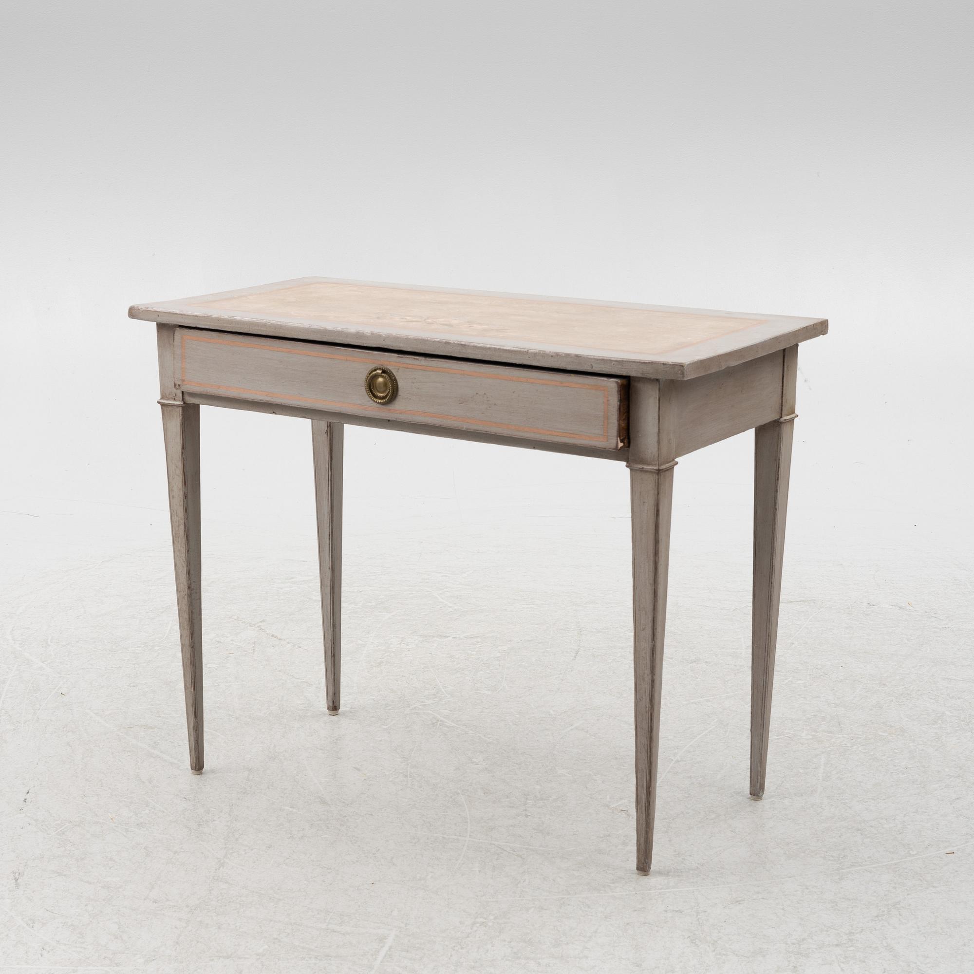 Skrivbord, sengustavianskt, 1800-tal.