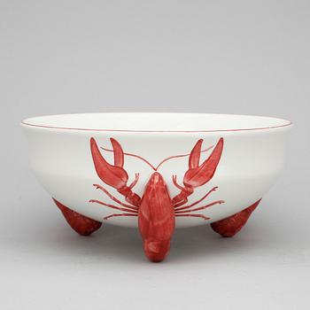 KRÄFTSERVIS, 17 delar, flintgods, design Alf Wallander, Rörstrand, 1900-talets andra hälft.