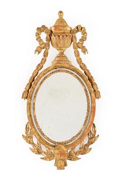 SPEGLAR, ett par, Louis XVI stil, Danmark 1800-tal.